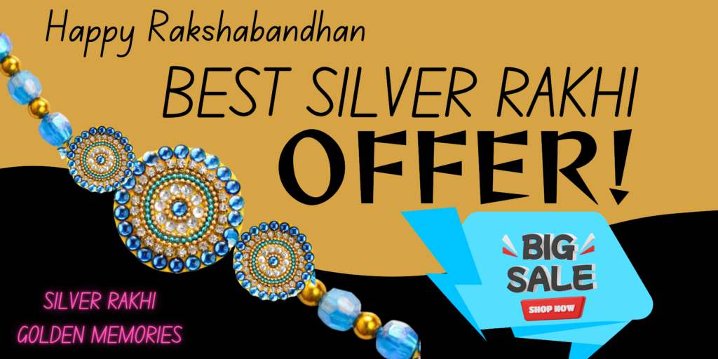 BEST SILVER RAKHI